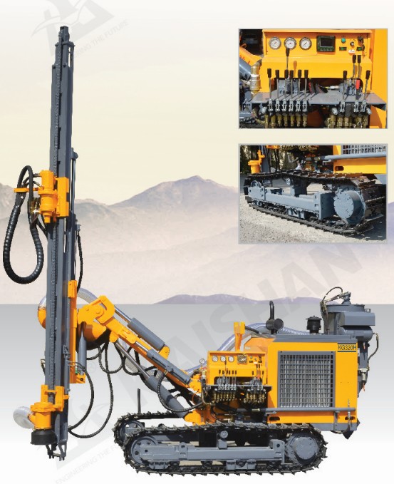 KG320 Crawler DTH Mining Drilling Rig