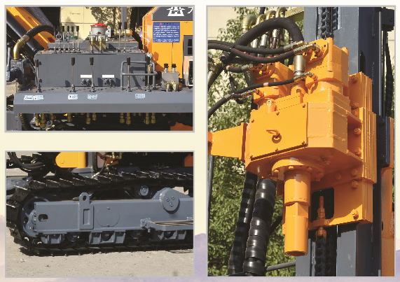 KG510 Crawler DTH Mining Drilling Rig