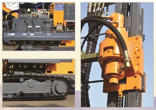 KG520 Crawler DTH Mining Drilling Rig