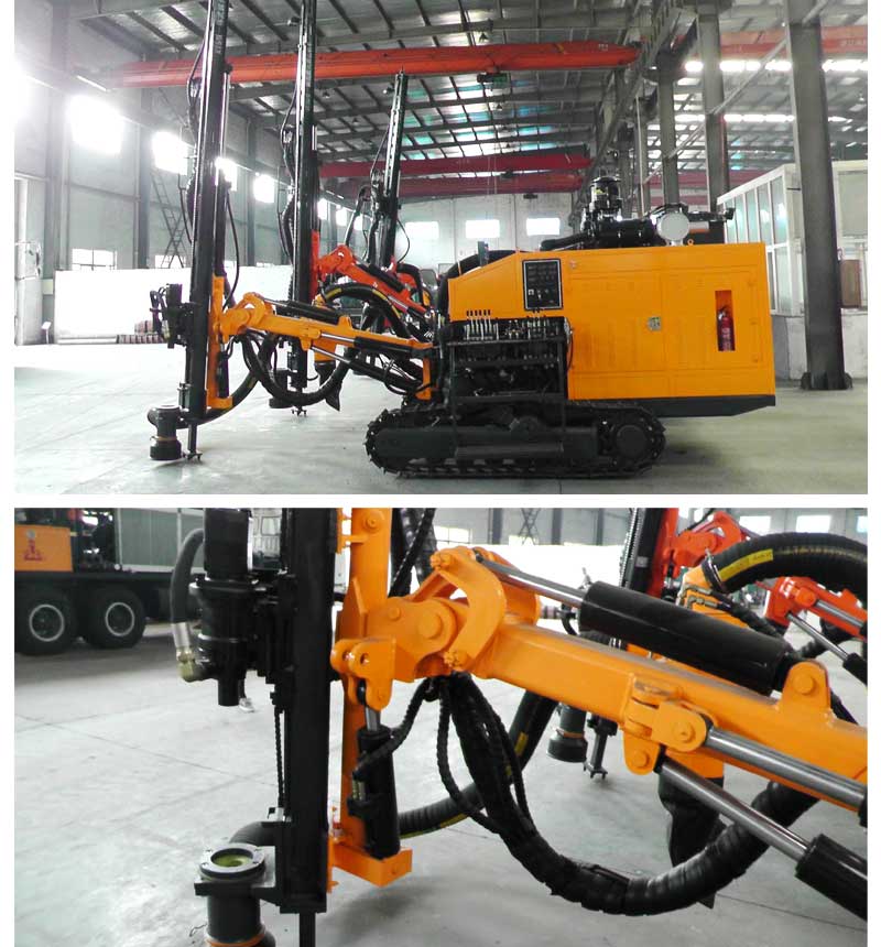 KT5/YCT5 Integrated Surface DTH Drilling Rig