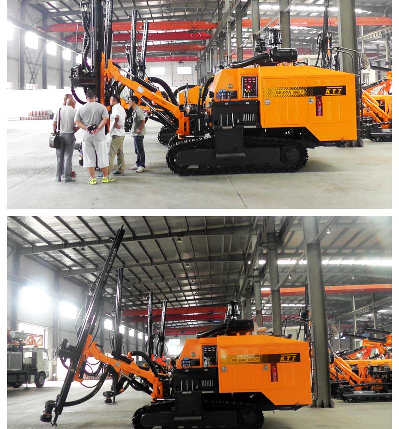 KT7C Integrated Surface DTH Drilling Rig