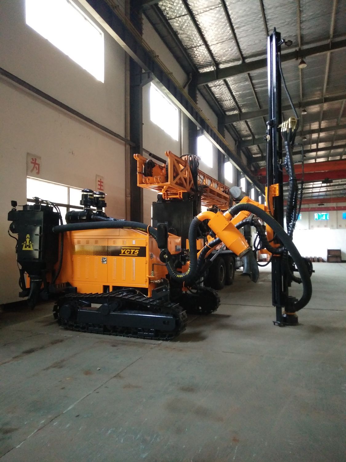 KT5/YCT5 Integrated Surface DTH Drilling Rig