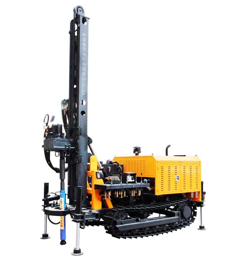 KW180/YCW180 Geothermal Water Well Multifunction Drilling Rig
